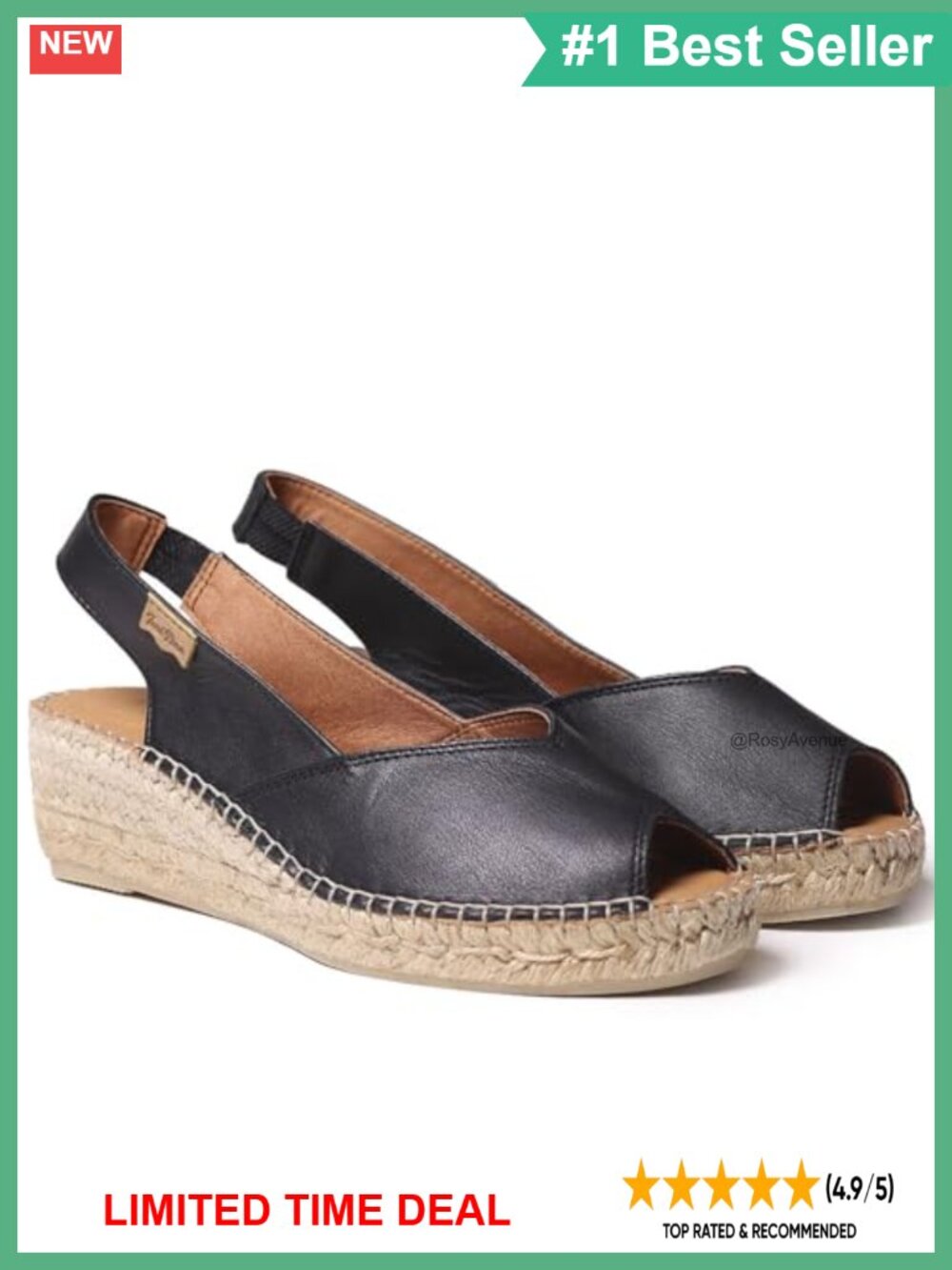 Women's Espadrille Sandals Slingback Block Heel Open Toe Casual Comfort Walking